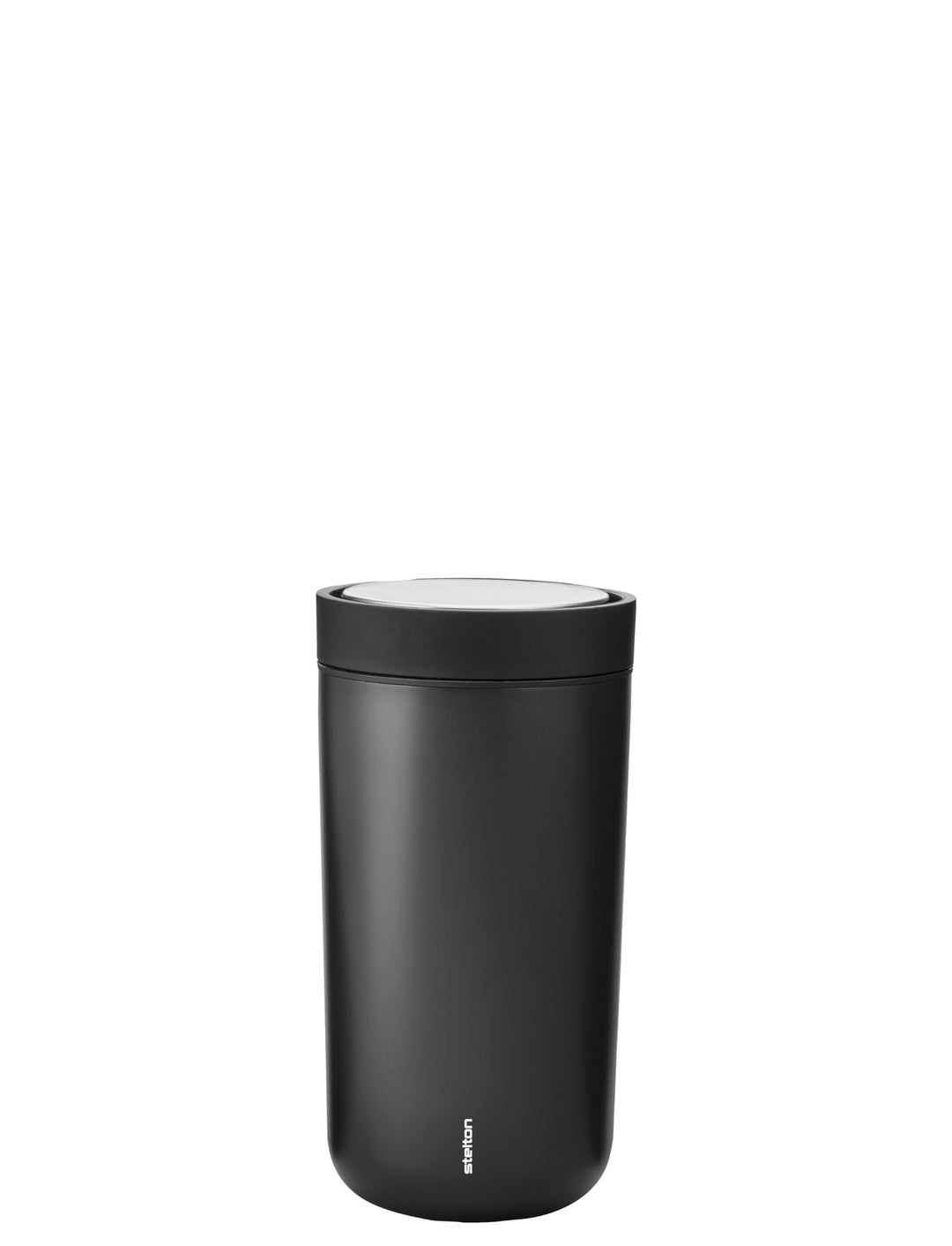 Stelton To Go Click Reisebecher 360° Trinkfunktion, wiederverwendbarer Coffee to go Becher für Büro
