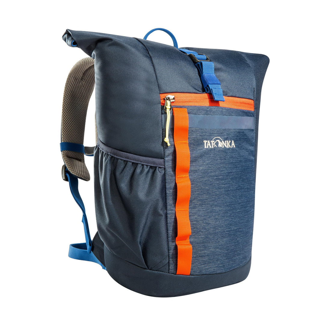 Tatonka Unisex Kinder Rolltop Pack Jr 14 Rucksack (1er Pack) 14 Liter Navy, 14 Liter Navy