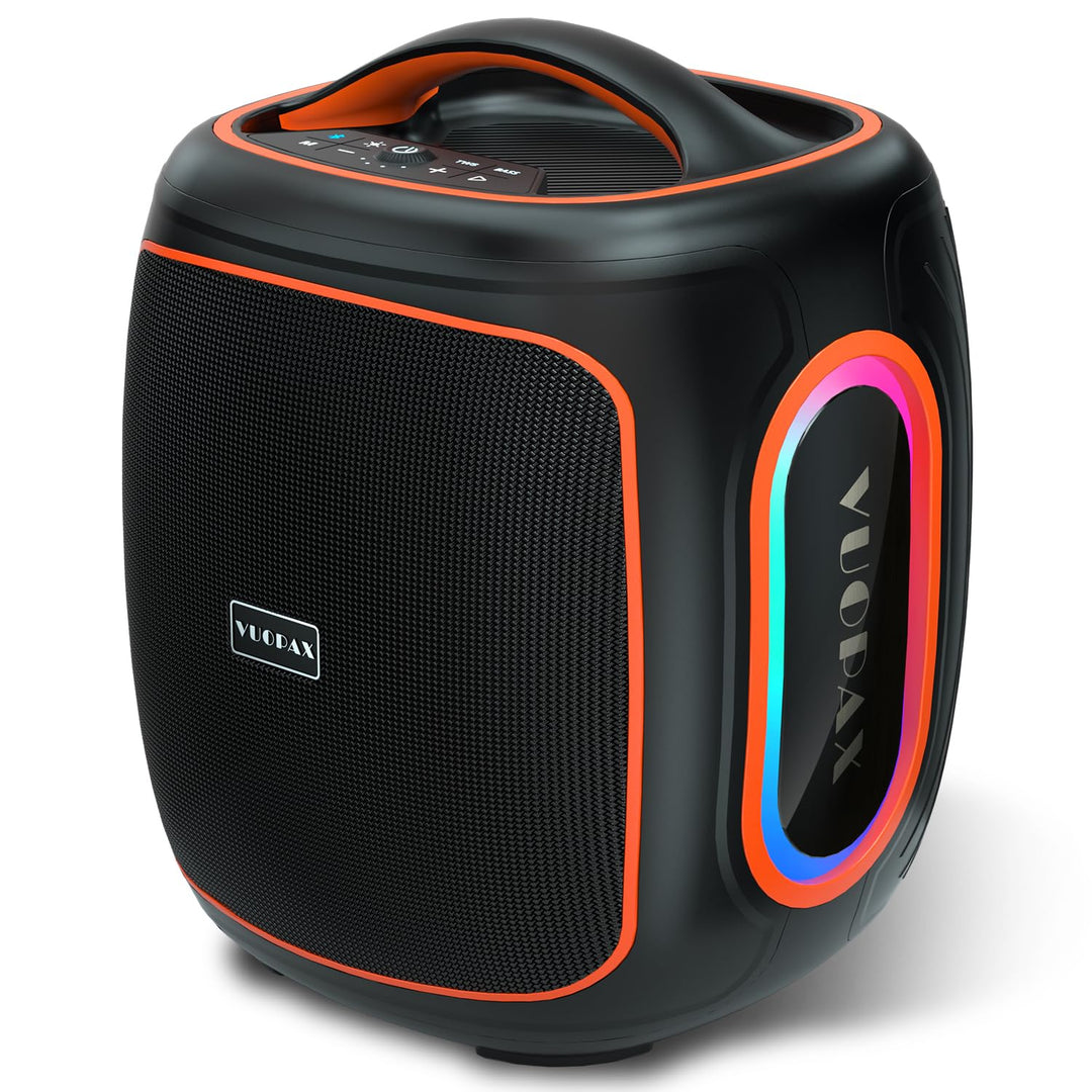 Bluetooth Lautsprecher Gross 120W, Tragbare Musikbox mit kraftvollem Sound, 6,5'' Woofer, Tiefbass &