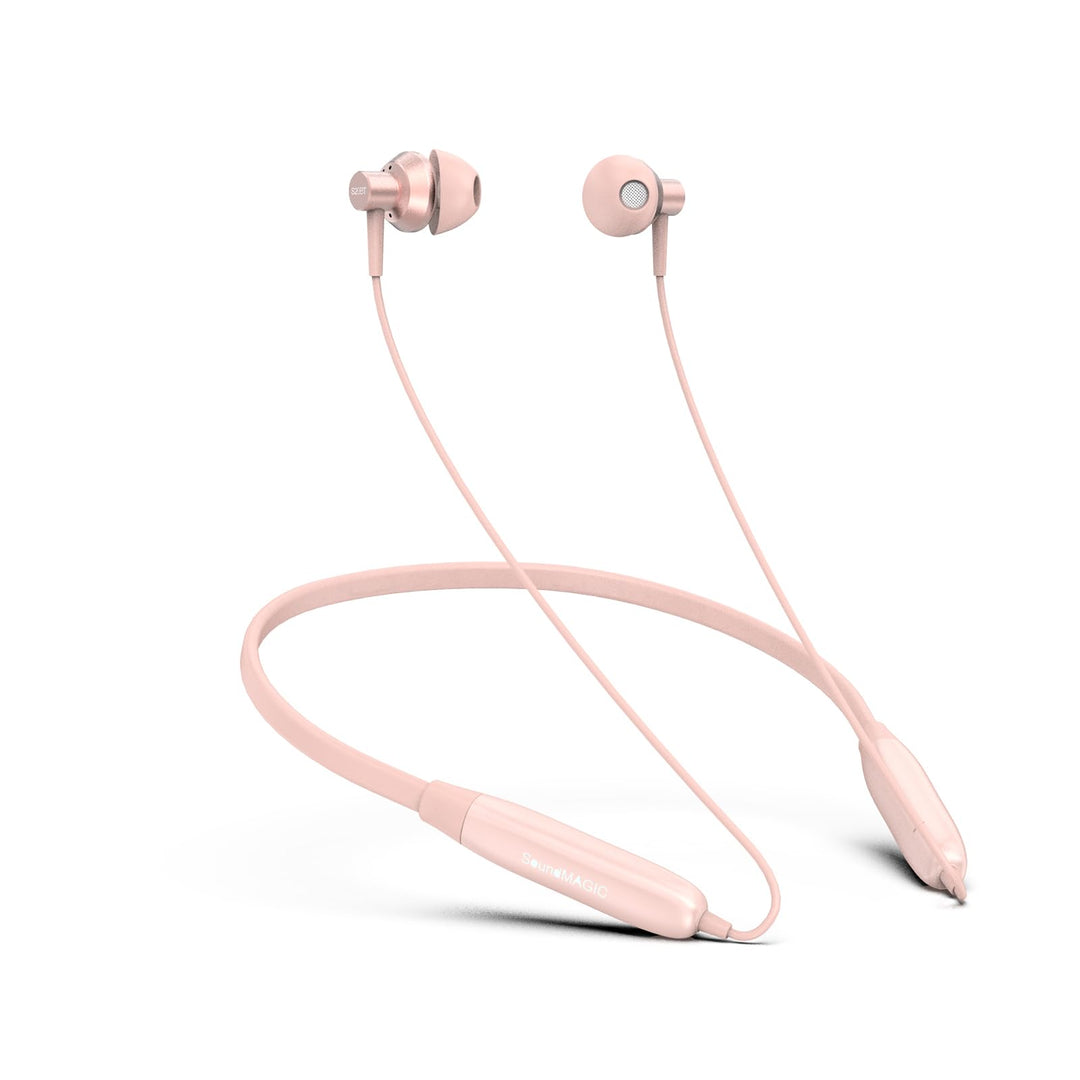 SoundMAGIC S20BT Bluetooth-Kopfhörer mit Nackenband, drahtlose Ohrhörer, Hi-Fi-Stereo-In-Ear-Kopfhör