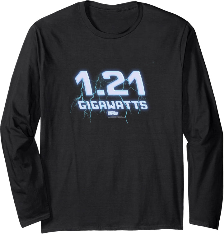 Back To The Future 1.21 Gigawatts Langarmshirt