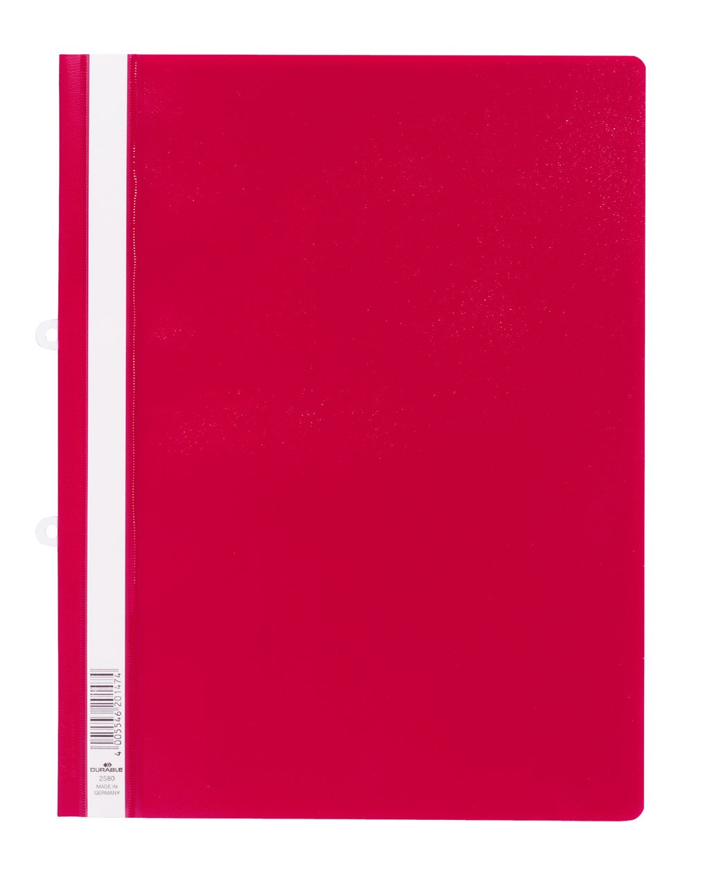 Durable Sichthefter mit Abheftschieber, überbreit, rot, 25er Packung, 258003, rot