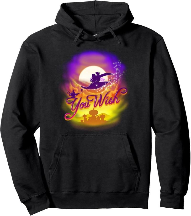 Disney Aladdin Jasmine And Aladdin You Wish Silhouette Pullover Hoodie