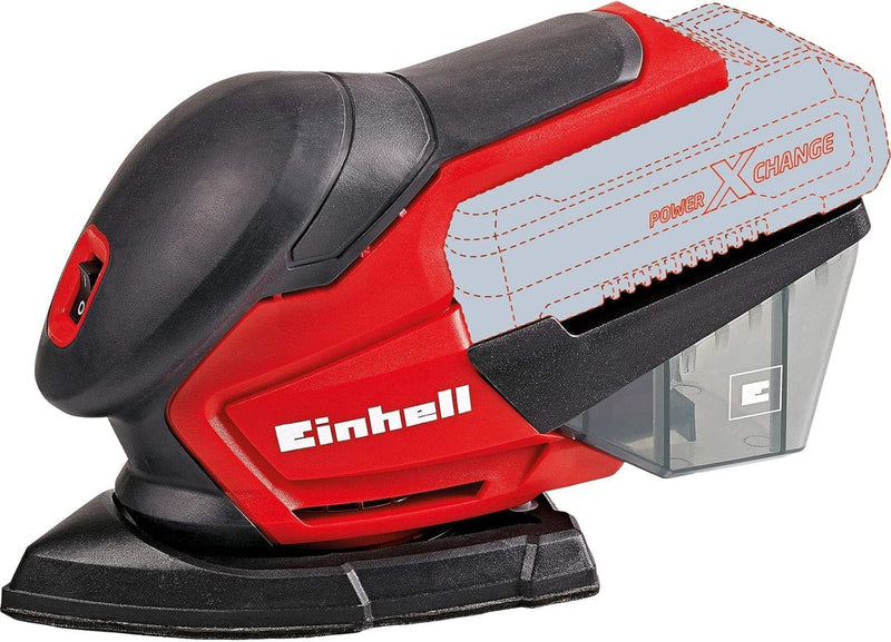 Einhell Akku Multischleifer TE-OS 18/1 Li Solo Power X-Change (Lithium Ionen, 18 V, Schleiffläche 10