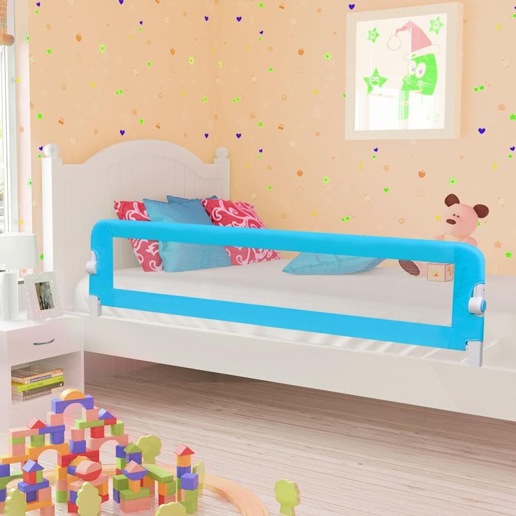 vidaXL Bettschutzgitter Bettgitter Kinderbettgitter Babybettgitter Rausfallschutz Kinder Baby Kleink
