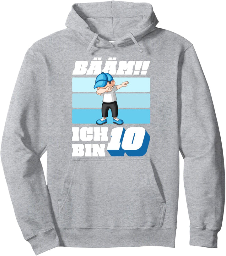 10. Geburtstag Jungen 10 Jahre Kinder Pullover Hoodie