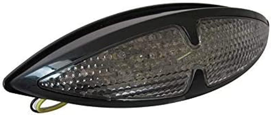 Alchemy Parts Motorrad Massgefertigt Schwarz Universal LED hinter Stop Rücklicht