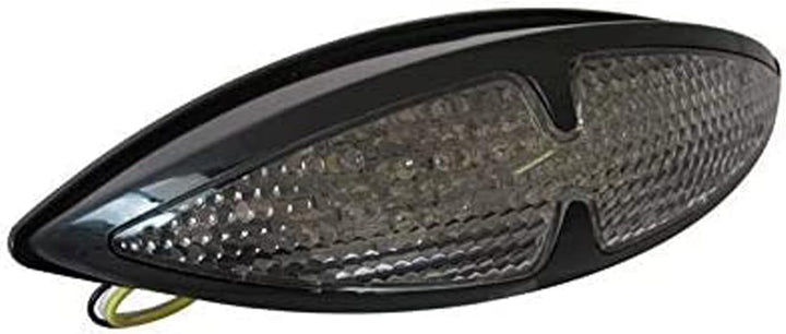 Alchemy Parts Motorrad Massgefertigt Schwarz Universal LED hinter Stop Rücklicht