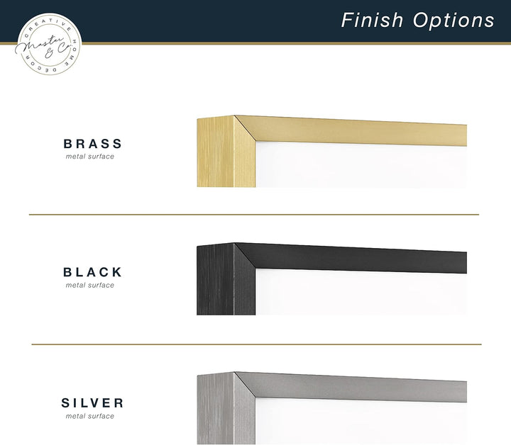 MCS Foundry Gallery Wandrahmen Galeriewandrahmen, schwarz, 8 x 10 in matted to 4 x 6 in 8 x 10 in ma