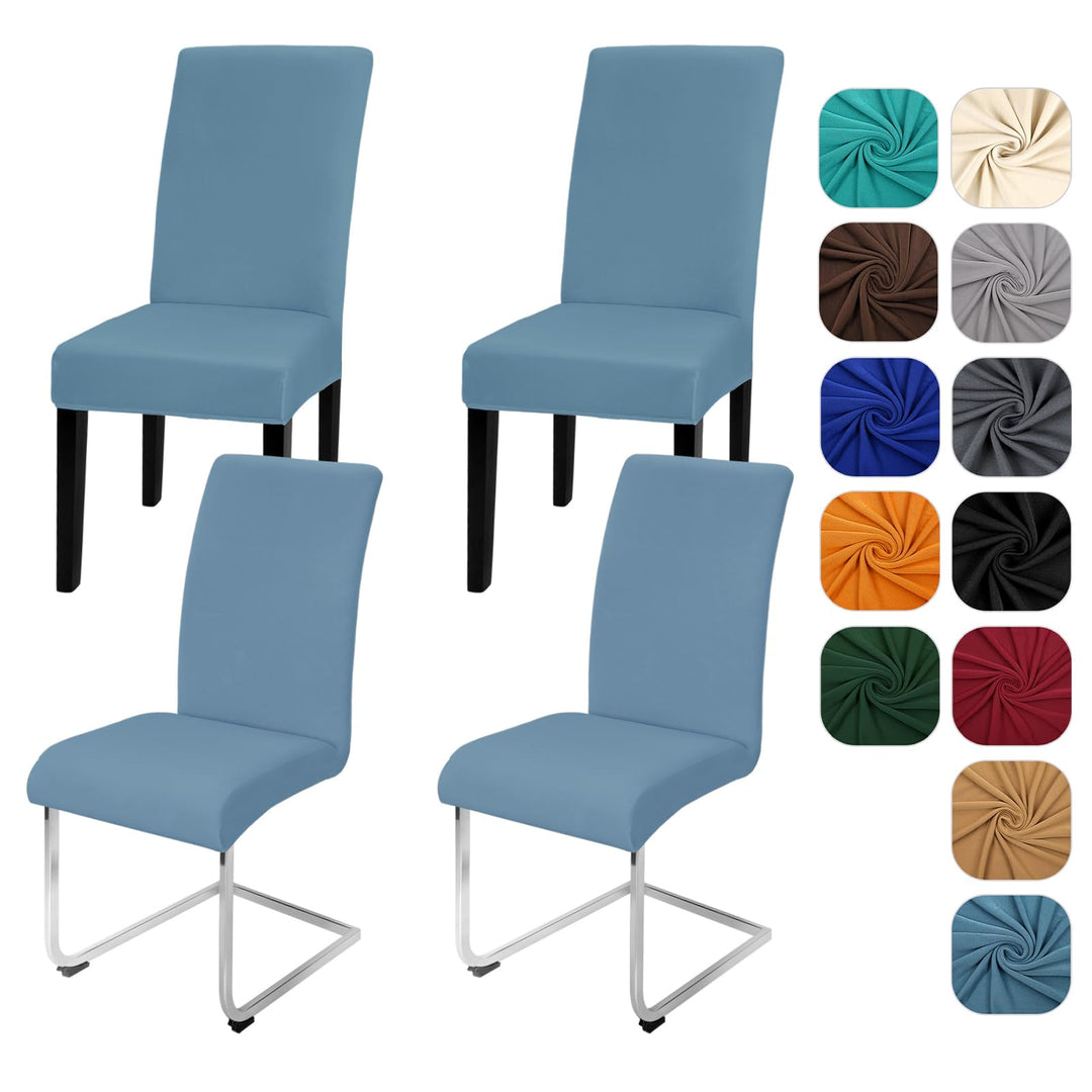 Yugarlibi Stuhlhussen 4er Set Stretch Stuhlhussen Schwingstuhl Elastische Hussen Stuhlbezug Abnehmba