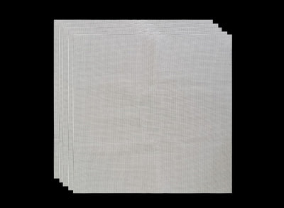 Dörrfolie Antihaft Lebensmittelecht 33x30,5 cm eckig 5er Pack 33x30,5cm, 33x30,5cm