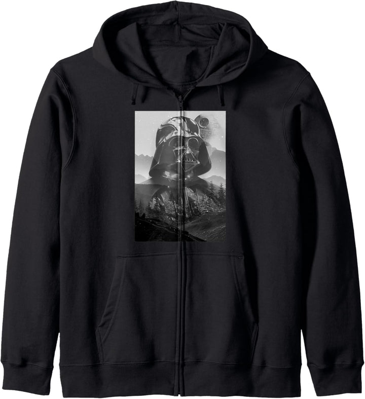 Star Wars Darth Vader Endor Station Super Imposed Kapuzenjacke