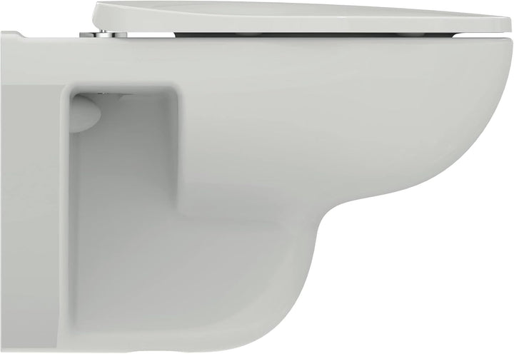 Ideal Standard i.life A Wandhängendes WC-Becken-Set, Hänge-WC mit CL1 Vollspülung 3.9-6 l/min, horiz