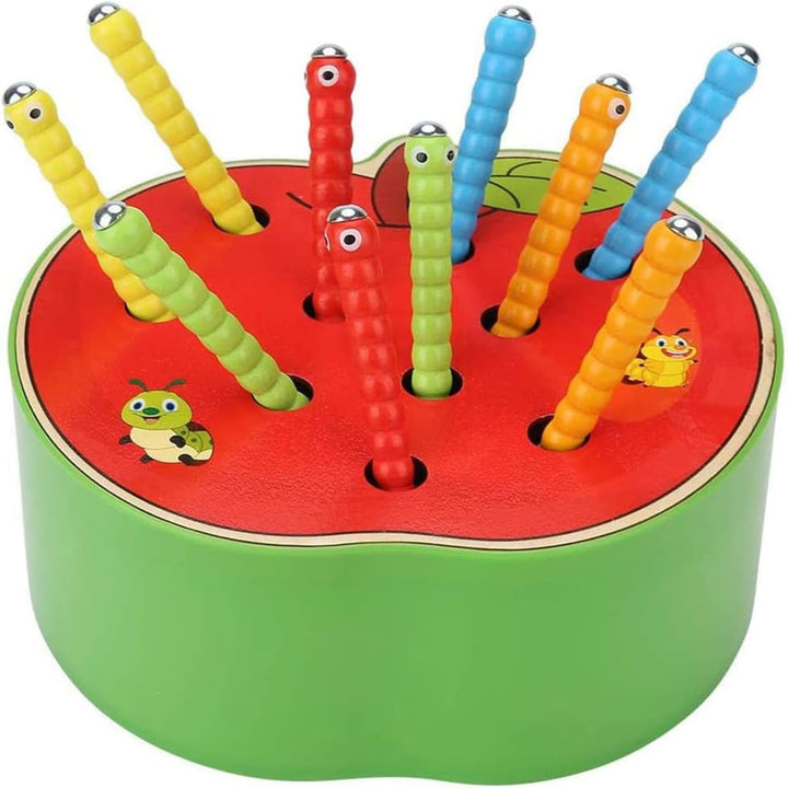 Afufu Kinderspielzeug ab 1 2 3 4 5 Jahren, Holz Montessori Spielzeug für Babys, Holzspielzeug Fangen