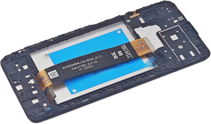 Ersatzbildschirm für Samsung Galaxy A13 5G mit Rahmen für Samsung A13 a136u S136dl a136a a136w Telef