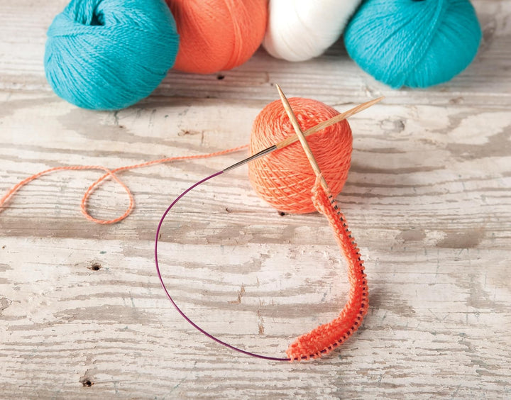 Knit Picks Options Wood bare Stricknadel-Set â€“ US 4-11 (Sunstruck) Lila, Lila