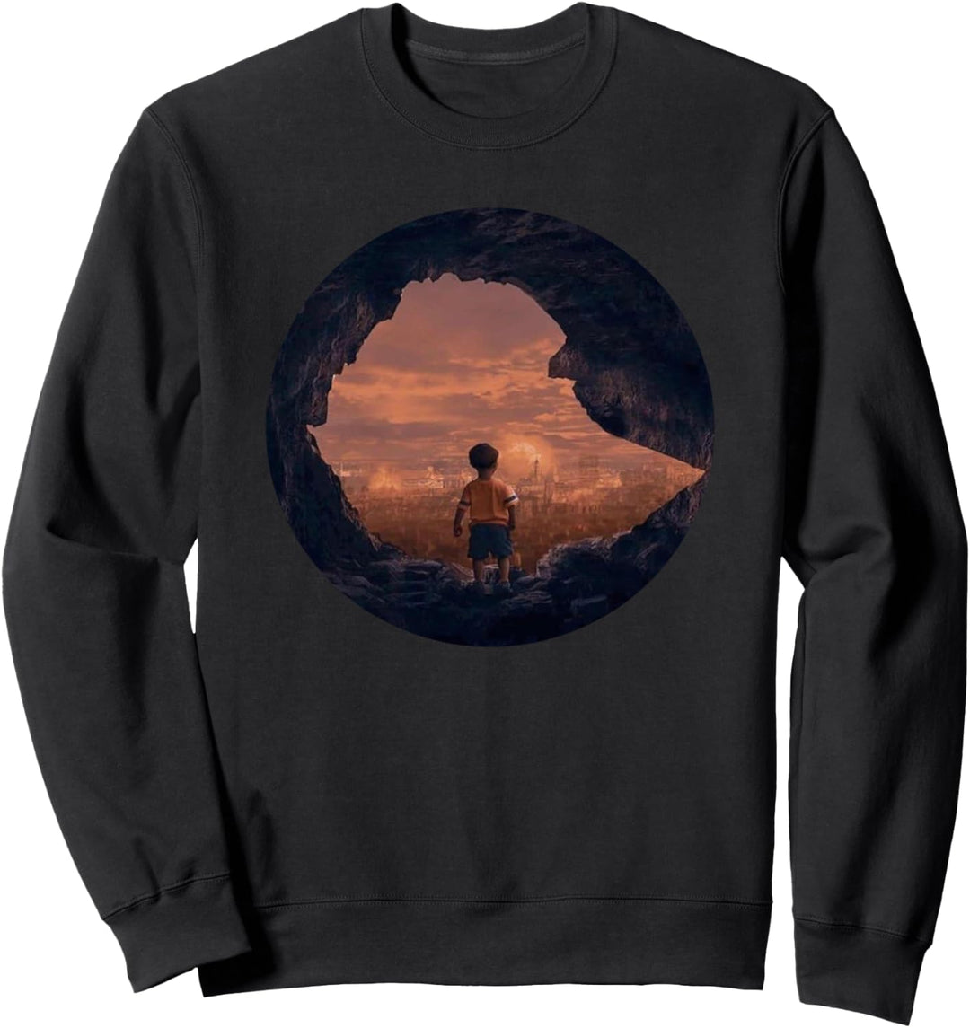 Ethiopian Map History Art Future of Ethiopia are kids Sweatshirt