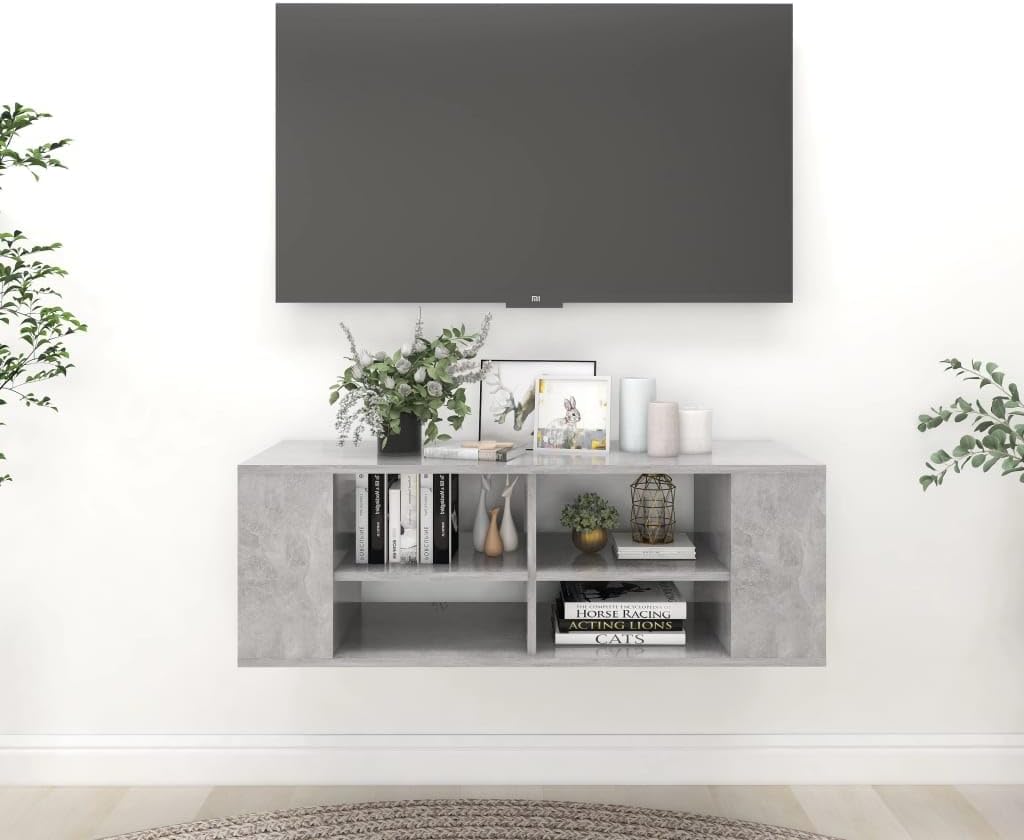 vidaXL TV Wandschrank Schrank Lowboard Sideboard Fernsehschrank Fernsehtisch TV Möbel HiFi-Schrank H