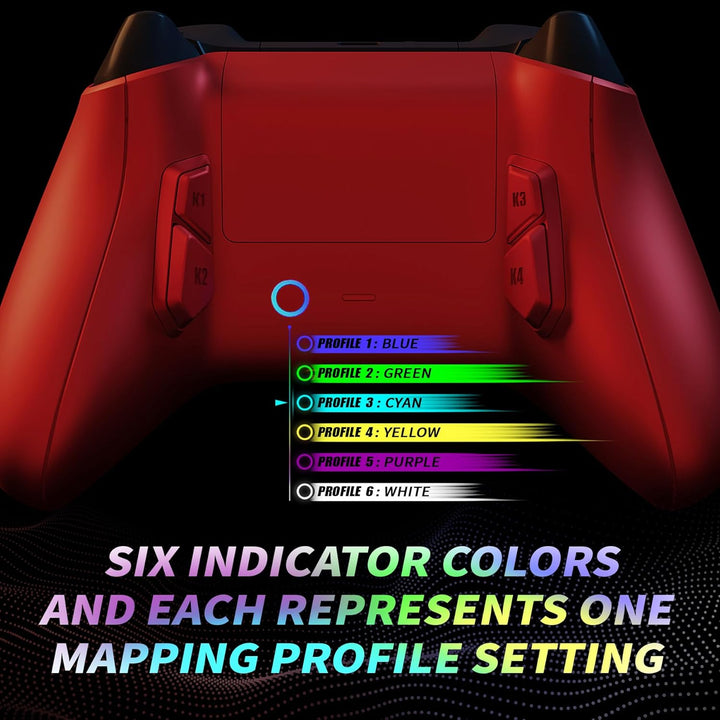 eXtremeRate Victor X Remap Kit für Xbox Series X/S Controller,6 Remap Profiles&Ergonomisches Rücken