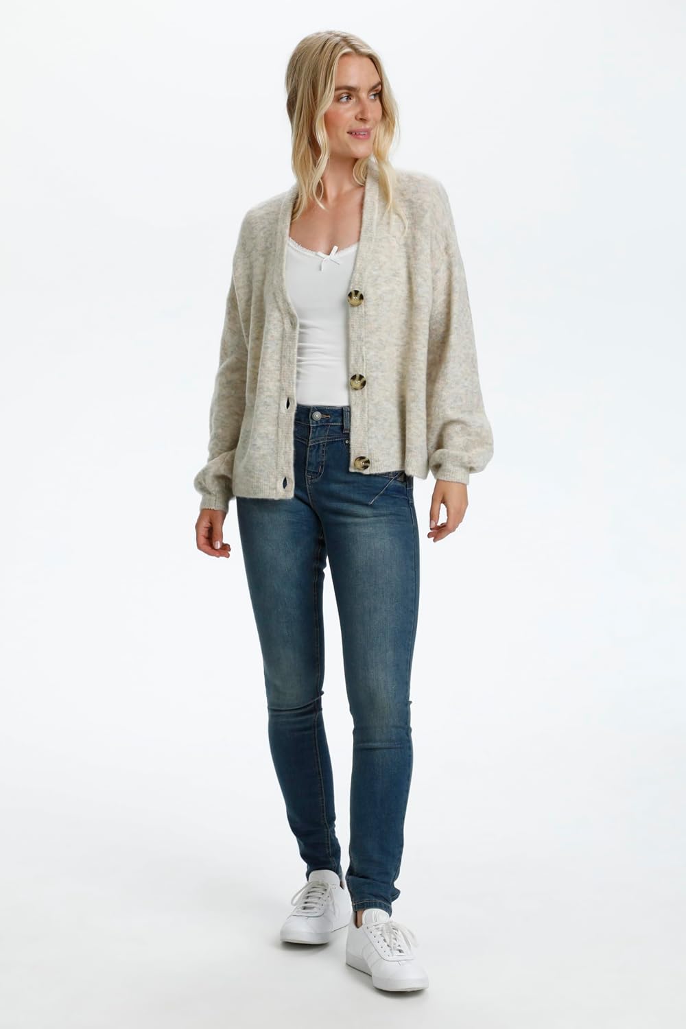 Cream Strickjacke CRMerle XL Oat Melange, XL Oat Melange