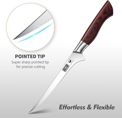 HOSHANHO Filetiermesser 18cm 18cm Filetiermesser, 18cm Filetiermesser