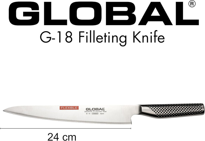 Global G-18 Flexibles Filetiermesser 24 cm