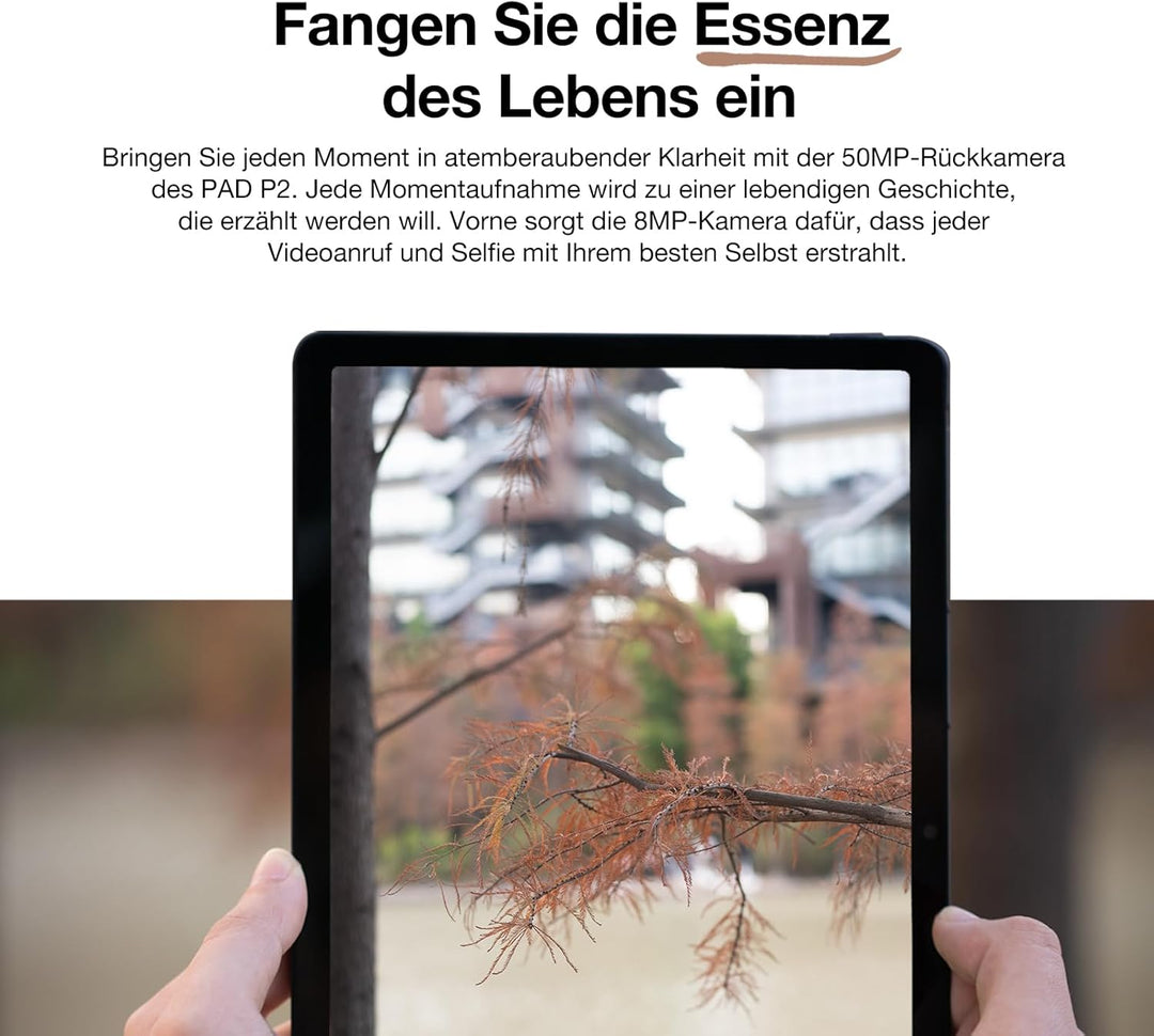 AGM PAD P2 Android 14 Tablet mit Hülle [2025],Helio G99 Octa Core Tablett, 16(8+8) GB RAM+256GB ROM/