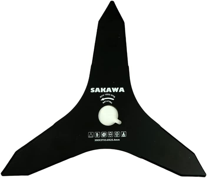 SAKAWA Feststehender Freischneider 28 mm 52,7 cm³ + Scheibe 2 P + Aluminiumkopf + Scheibe 3 Spitzen