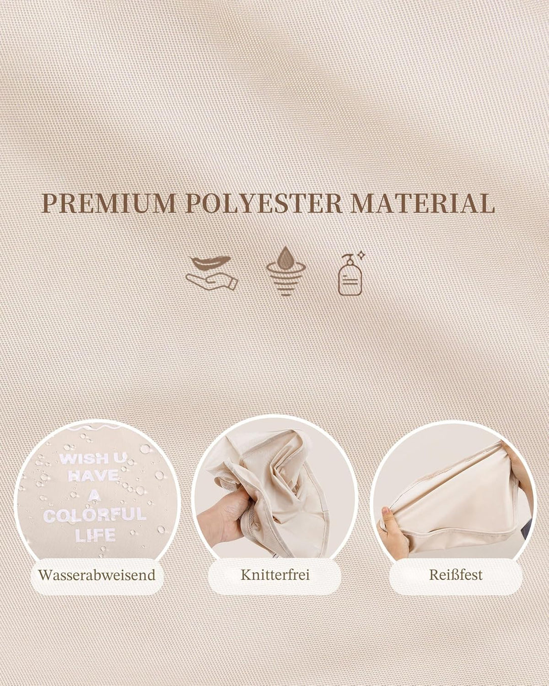 Anjing koffer Organizer 11-teilig, Packing Cubes, leichte Reisegepäck-Organizer, platzsparend, wasse