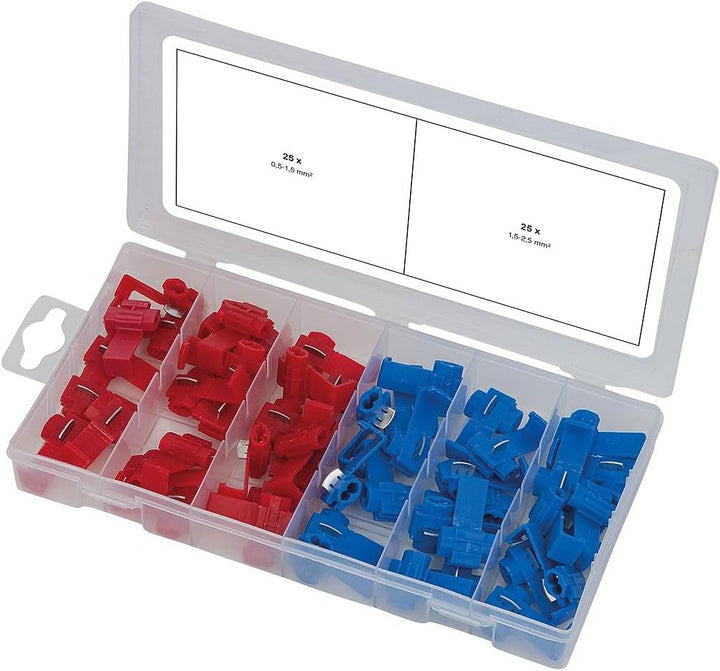 KS Tools 970.0570 Sortiment Abzweigverbinder, 50-tlg.
