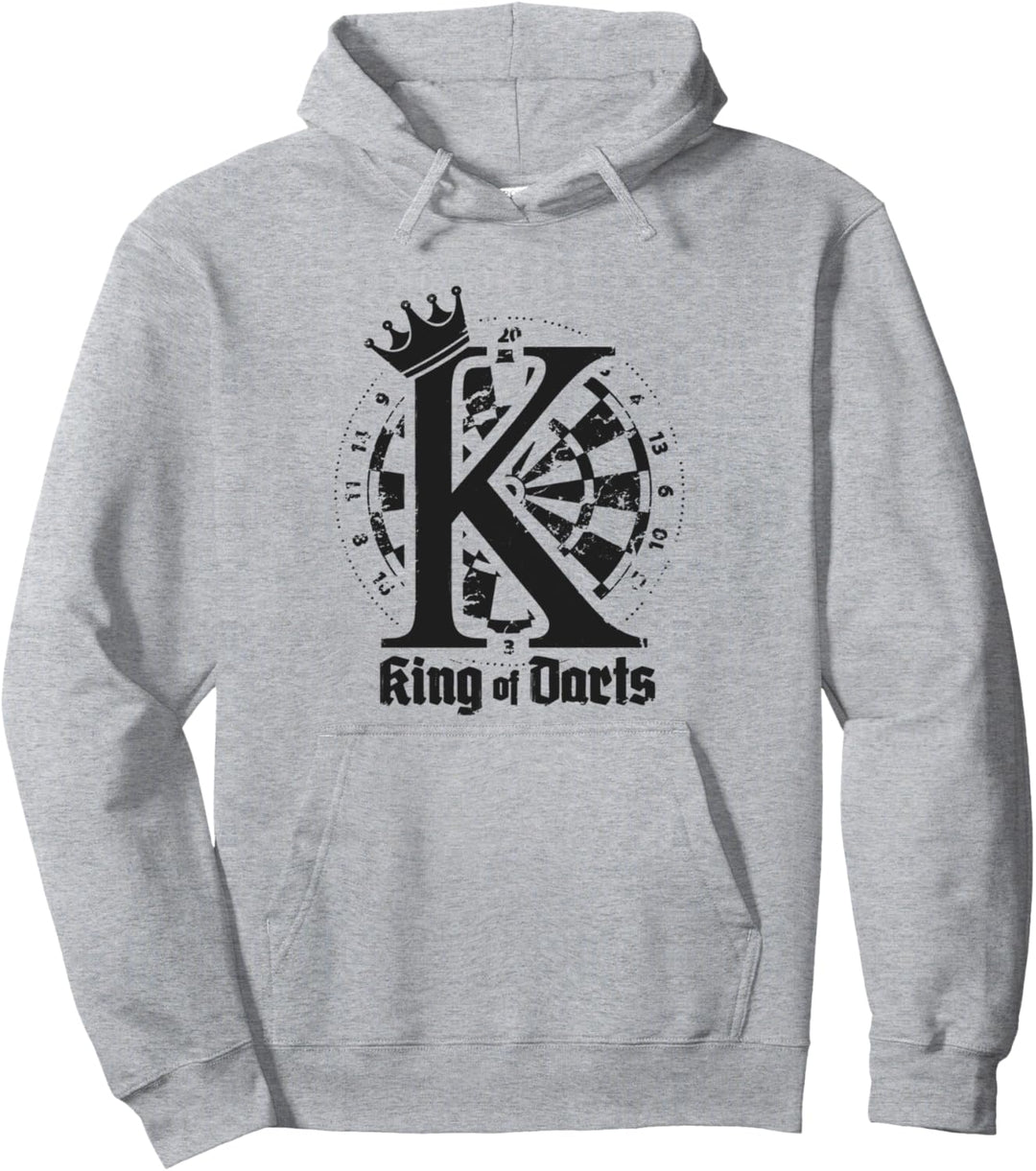 King Of Darts Champion Dartscheibe Dartpfeile Darter Dart Pullover Hoodie