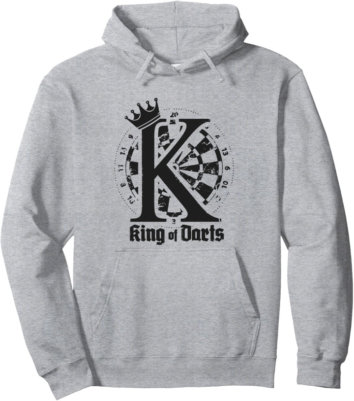 King Of Darts Champion Dartscheibe Dartpfeile Darter Dart Pullover Hoodie