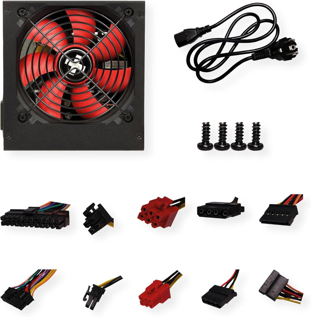 Xilence XP400R6 ATX PC Netzteil, 400W Peak Power, 1x 20+4PIN, 1x CPU 4PIN, 1x PCI-E 6PIN, 1x HDD, 3x