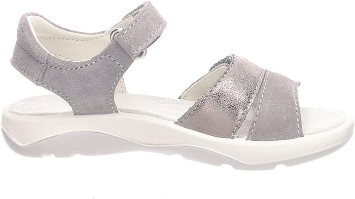Lurchi Mädchen Fiori Sandale 31 EU Grau, 31 EU Grau