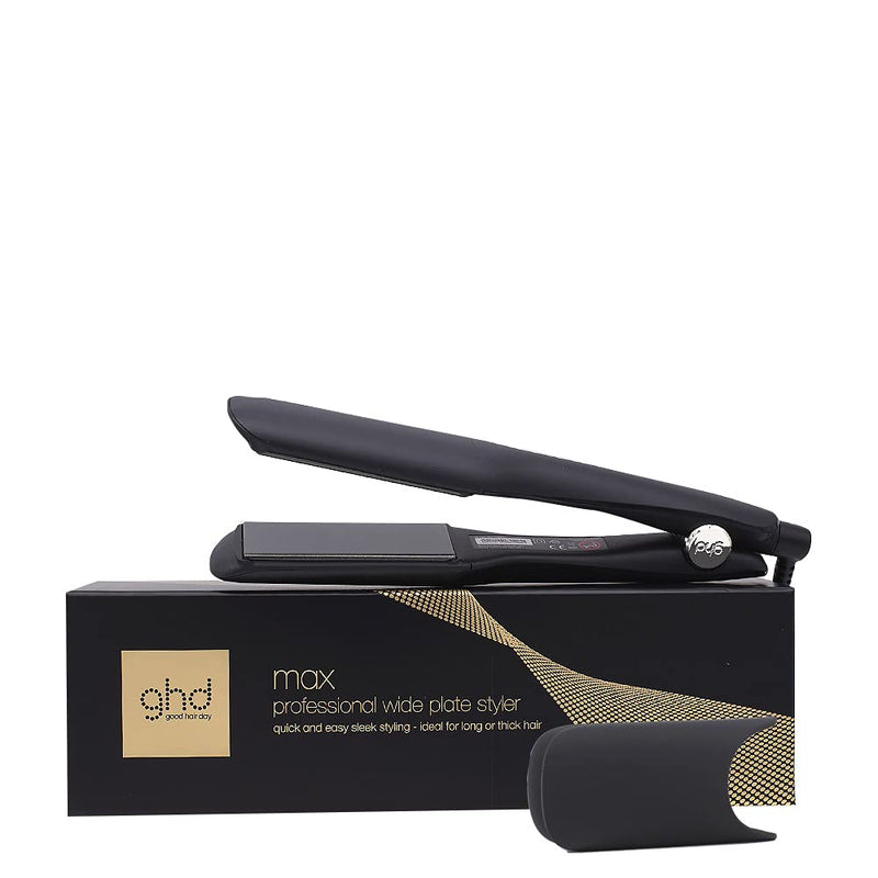 ghd max - professioneller Haarglätter mit breiten Platten für langes, dickes oder lockiges Haar, glä