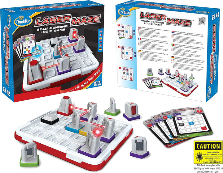 Ravensburger 76340 ThinkFun Laser Maze Spiel Englisch, Deutsch, Französisch, Niederländisch, Spanisc