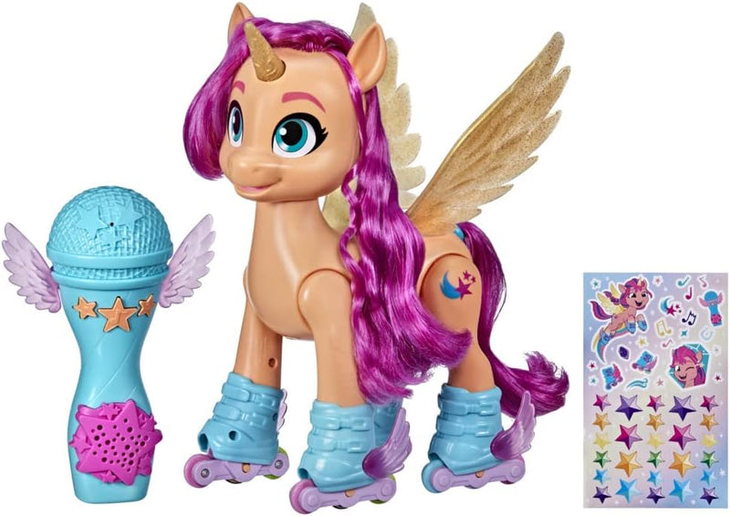 A New Generation Sunny Starscout Canta und Patina Spielzeug, 22,5 cm, mit Fernbedienung, 50 Reaktion