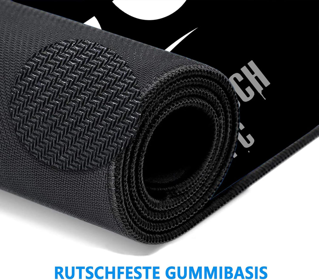 Gaming Mauspad - Mousepad 900 x 400 × 3 MM - XXL Mousepad gross mit Motiv Rutschfestem Gummiboden, v