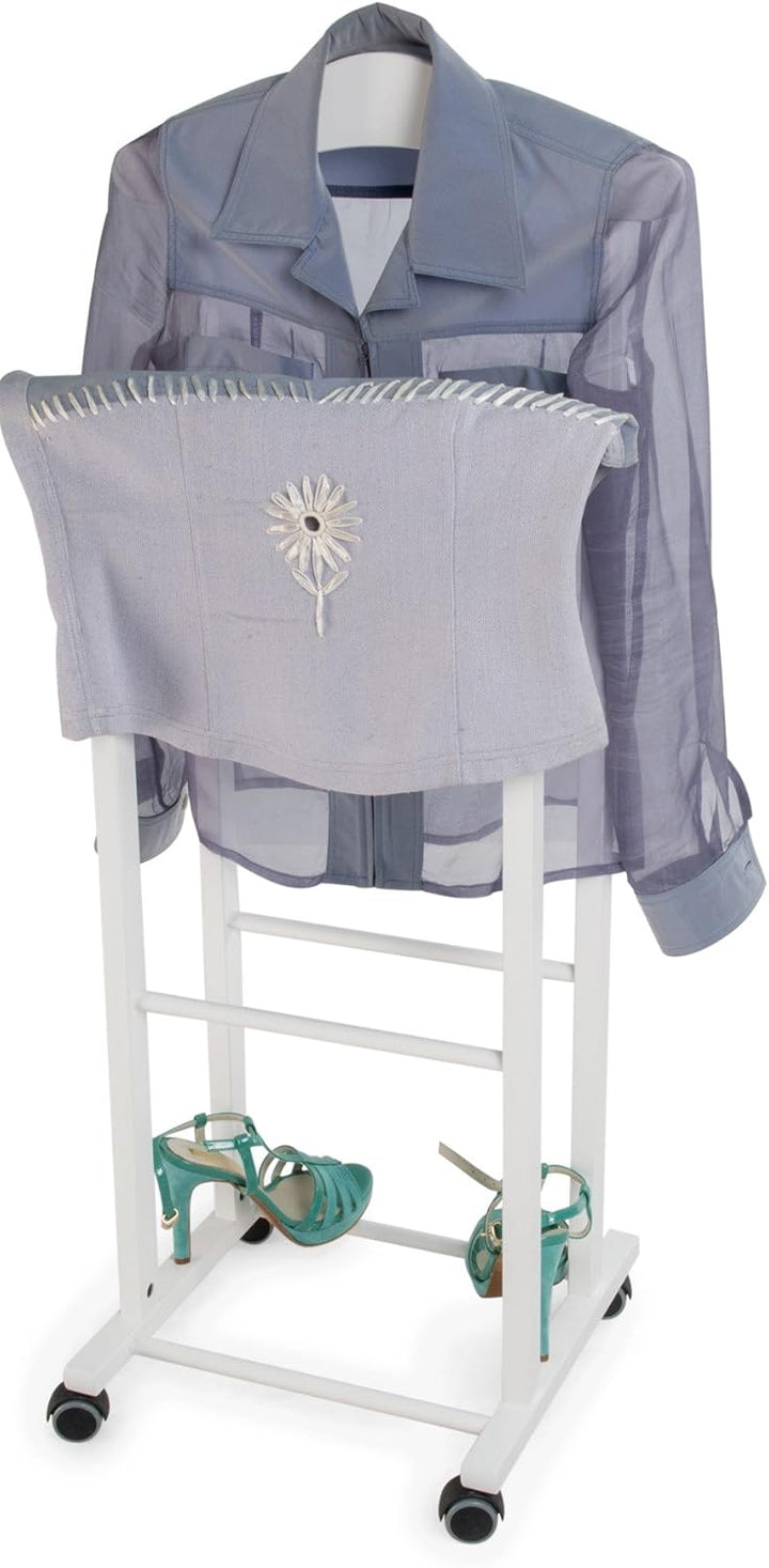 Arredamenti Italia ARREDAMENTIITALIA Herrendiener für Schlafzimmer ATRI, Holz -Farbe: Weiss AR-It il