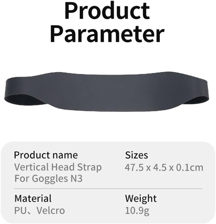 Kopfband-Gurt für DJI Goggles N3, einfach zu tragen, bequem, Kopfband-Gürtel, Dekompressionskopfband