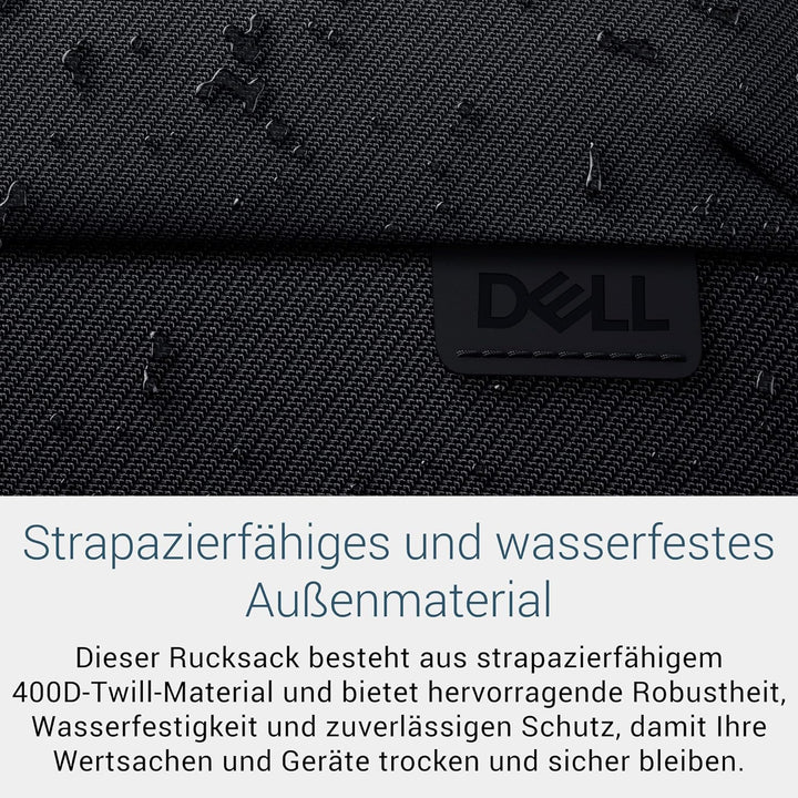 Dell Pro EcoLoop Rucksack CP5626, für Notebooks 14"-16", 23L, 53% Recyclingmaterial, Gepolstertes Fa