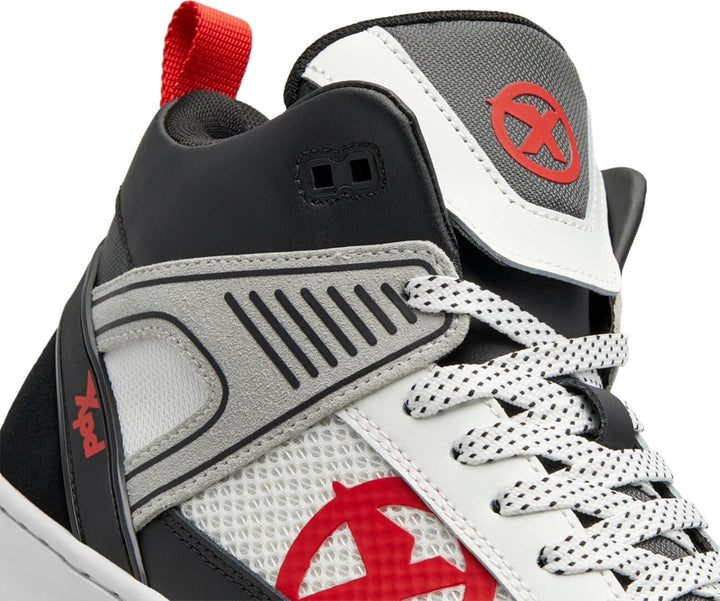 XPD Herren Moto-1 SneakersZertifizierte Motorrad-Sneaker 44 EU Weiss, 44 EU Weiss