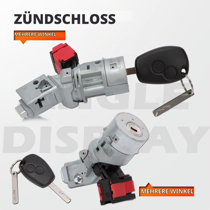 KASturbo Zündschlossschalter für Trafic Clio MK3 Kangoo MK2 7701208408, Zündschloss Barrel Startersc