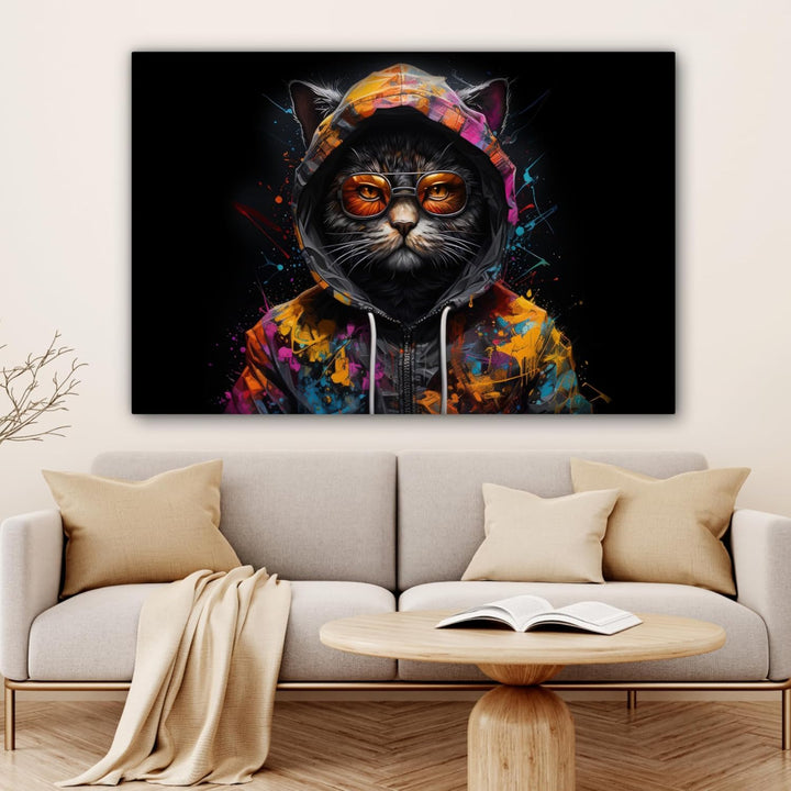 MuchoWow© Leinwandbild Gross 120x80 cm XXL Dekoration Wohnzimmer Bilder Aufhängen Wall Decoration Li