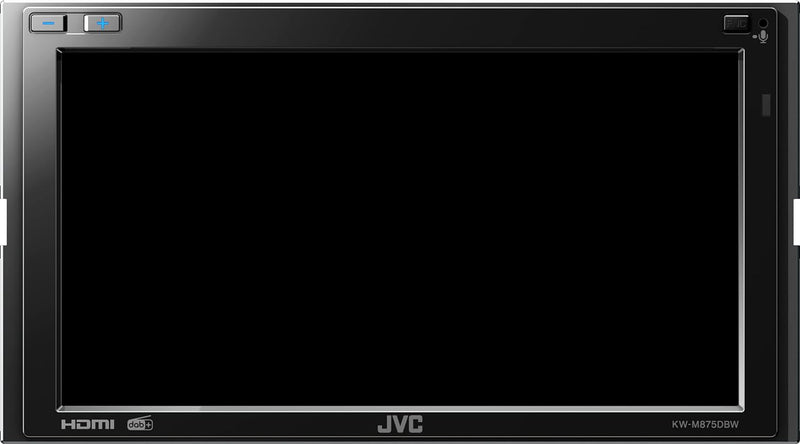 JVC KW-M875DBW - 17,3 cm (6,8") Digital Media AV-Receiver mit Wireless CarPlay & Android Auto (4x50W