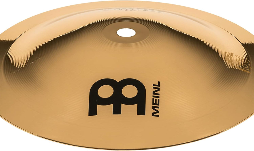 Meinl Cymbals Classics Custom Brilliant Bell 8 Zoll (Video) Schlagzeug Becken (20,32cm) B12 Bronze,