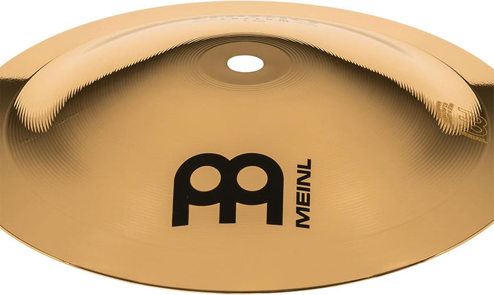 Meinl Cymbals Classics Custom Brilliant Bell 8 Zoll (Video) Schlagzeug Becken (20,32cm) B12 Bronze,