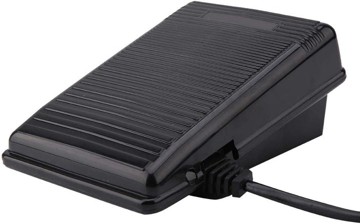 Hongzer Fussschalterpedal, 220V Fussschalterpedal mit Netzkabel für Singer 974 Nähmaschine (EU-Steck