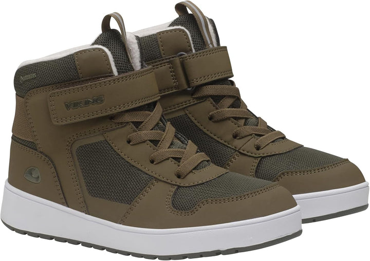 Viking Unisex Kinder Jack Mid Gtx WarmSchneestiefel 33 EU Khaki, 33 EU Khaki