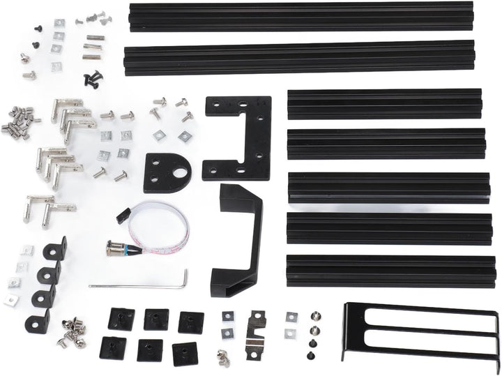 Bewinner DIY-Computer-Motherboard-Gehäuse-Rack, Vertikales Offenes Aluminiumrahmen-Chassis mit Wärme